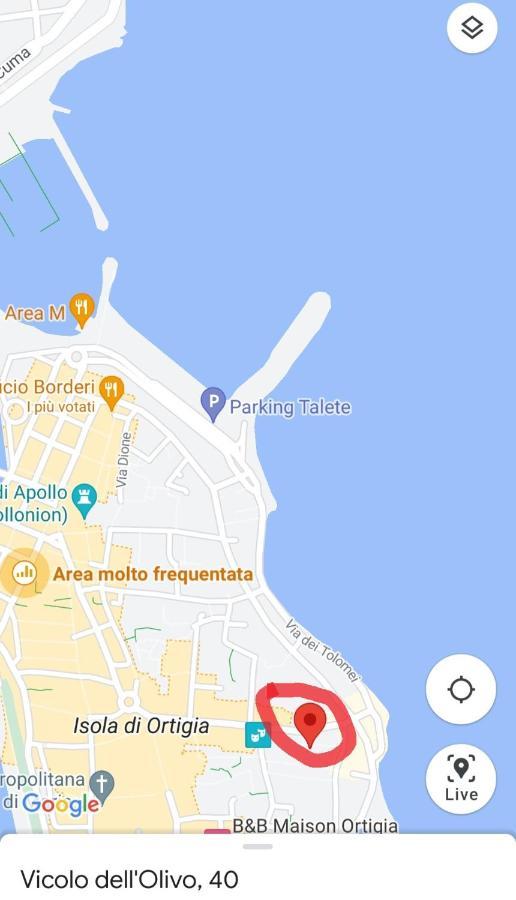 הוילה סירקוזה Casa Lucia Ortigia מראה חיצוני תמונה